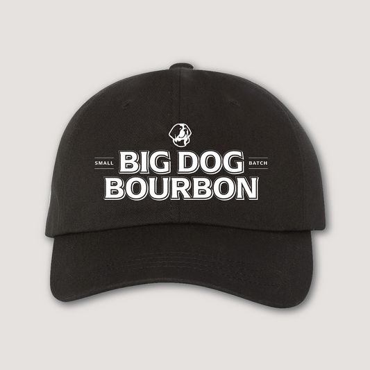 Big Dog Bourbon Cap – Small Batch Edition (Black)